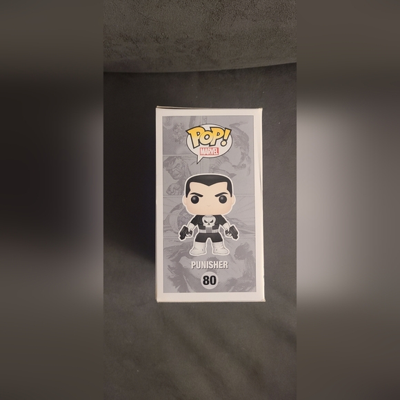 #80 Punisher Funko Pop! Marvel (2015 Vaulted Exclusive) Vinyl figure - Picture 4 of 6
